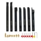thumbnail image 2 of Muyoka Portaherramientas de torno, portaherramientas de torneado de barra de mandrinar de carburo indexable con insertos de carburo Accesorios de herramientas eléctricas de corte de torno para carpint Muyoka Hogar, 2 of 7