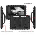 thumbnail image 3 of iPad 10.2" Case, iPad 8th Gen / iPad 7th Gen Case, Dteck Heavy Duty Rugged 3 Layer Full Body Shockproof Protective Covers with 360 Rotate Stand /Hand Strap/ Should Belt /Pencil Holder,Z_Black, 3 of 6