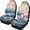 Cherry Blossom Wave, variant on Chririnla American Floral Automotive Seat Covers Pack of 2 Set 250 Years of Freedom Automobile Seat Protector Classic Auto Interior Accessories Fit Cars, Truck or SUVs