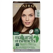 Clairol Natural Instincts Demi-Permanent Hair Dye, 5W Medium Warm Brown Hair Color, Pack of 1