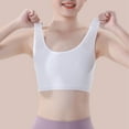thumbnail image 7 of Generic Girls Wireless Bras Cotton Stretch Kids Sports Bra Seamless Training Sports Cotton Bra Undershirt for 10-15Years, 7 of 7