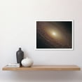 thumbnail image 2 of Hubble Space Telescope Image Spiral Galaxy NGC 2841 Blue Pink Emission Nebula Starbirth Region And A Majestic Disk Of Stars And Dust Lanes Art Print Framed Poster Wall Decor 12x16 inch, 2 of 5