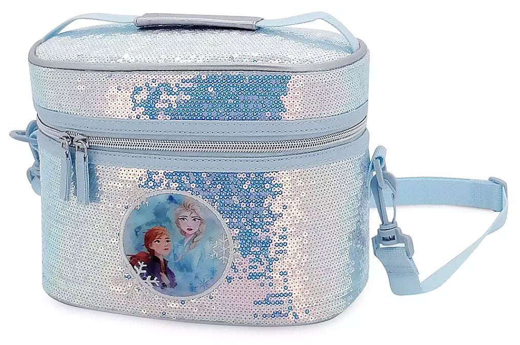 Disney Frozen Princess Anna & Elsa School Lunch Box and Sports Bottle Combo Set 