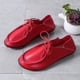 thumbnail image 1 of Mocasín 2022, mocasines para mamá, mocasines de suela suave, informales para mujer, zapatos de Ballet de talla grande para conducir, zapatos cómodos con cordones para abuelita, 35-4341 Gao Jinjia LED, 1 of 2