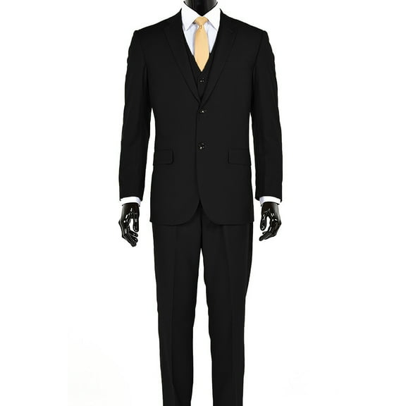 Elegant Men's Modern Fit Three Piece Suit