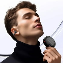 Yarino Earclip Open Ear Bluetooth 5.4 Earbuds, True Wireless with Low Latency, Dual Mic Noise Reduction, Long Battery Life, Comfortable for Sports & Daily Use