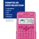 thumbnail image 5 of Calculadora científica Casio FX-300ESPLS rosa, 5 of 8