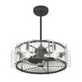 thumbnail image 4 of Matte Black LED Fandelier from the Genry Collection, 4 of 4