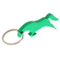 thumbnail image 1 of Abridor de botellas Zulema diseño de caballo corriendo aluminio llavero colgante para bolso Verde, 1 of 8