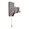 thumbnail image 1 of Price cut Woodpecker Doorbell, Creative Door Knocker, Wooden Woodpecker Door Bell For Houses, Classroom, Apartments, Businesses, Guiding Children To Knocking Habits, 1 of 2