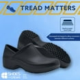 thumbnail image 4 of Shoes For Crews Cobalt, Women's Slip Resistant Work Clogs, Water Resistant, Black, 4 of 5