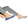 thumbnail image 3 of LISSOM Women's High Rise Bamboo Liner Socks - Extra-Absorbent - 2 Pairs, Gray - Large, US Size 10-12, 3 of 3