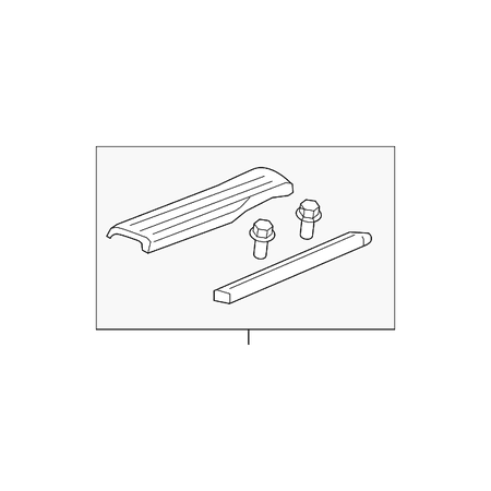 Genuine OE Honda Sill Plate - 84211-SHJ-A01ZD Fits select: 2005-2007 HONDA ODYSSEY