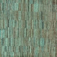 thumbnail image 1 of Ahgly Company Indoor Square Abstract Light Blue Modern Area Rugs, 5' Square, 1 of 4