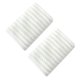 thumbnail image 1 of Xiao Hua Toalla de manos absorbente suave de algodón puro - Toalla de baño estilo gofre - Juego de 2 piezas, toalla de secado rápido, color blanco, 1 of 5