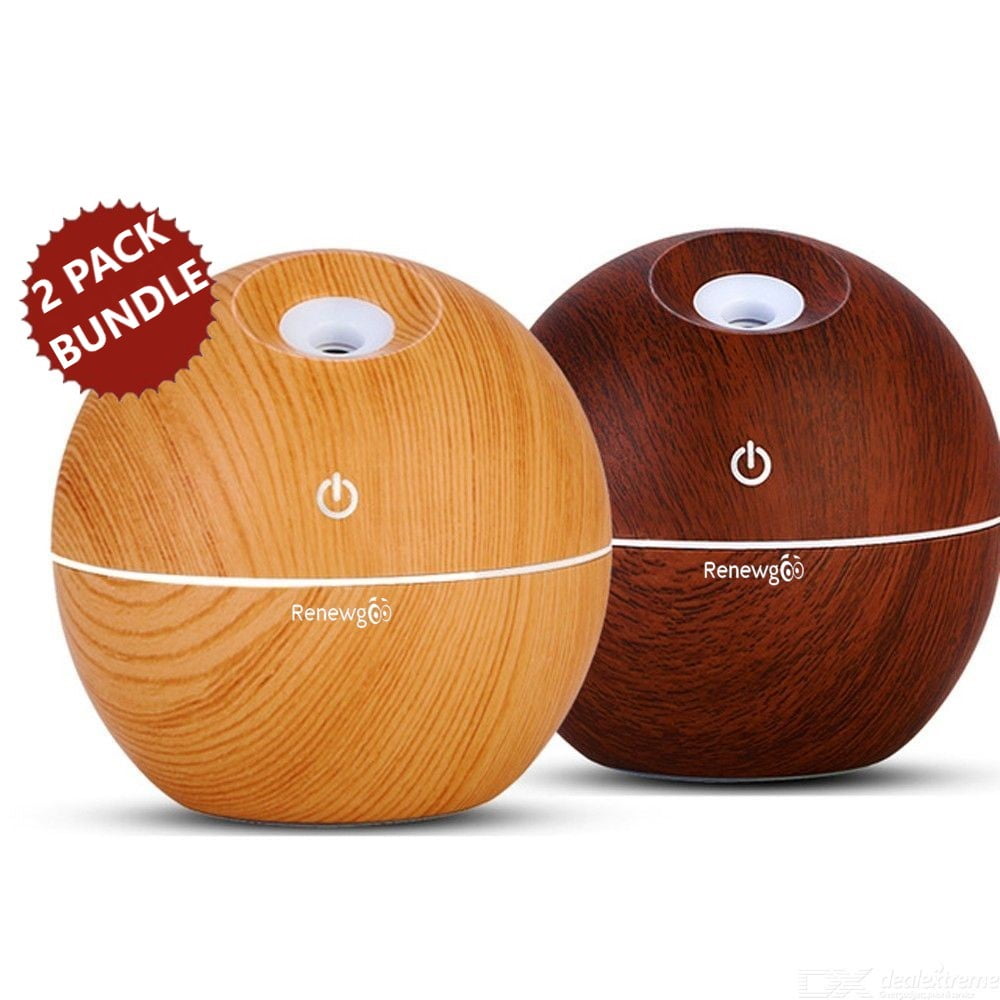 2PACK Renewgoo Ultimate Aromatherapy Bundle ColorChanging Aroma