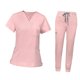 thumbnail image 5 of Conjunto de uniforme médico premium: conjunto superior e inferior para profesionales de la salud. Rosa S, 5 of 9