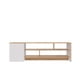 thumbnail image 2 of Mesa TV Mundi, Atlas del Descanso, hasta 65" color Blanco con roble, 2 of 7