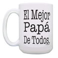 thumbnail image 2 of ThisWear Regalos Para Papas Mejor Papa De Todos Mug Set Papas Tazas 2 Pack 15oz Coffee Mugs, 2 of 4
