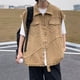thumbnail image 5 of Chaleco para hombre,Chaleco para hombre con estampado de cuadros, chaleco informal para hombre, abrigo, calidad superior, 5 of 8