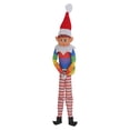 thumbnail image 3 of Estantería Hada Navidad Muñeca Novedad Largo Bendy Travieso Elfo (Colorido), 3 of 5