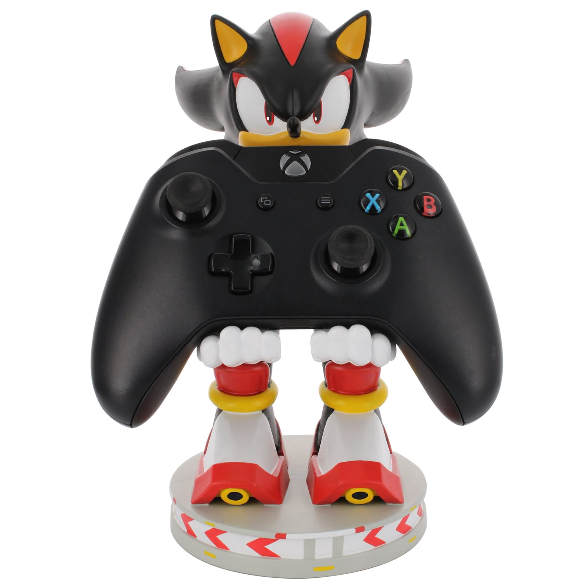 Exquisite Gaming: SEGA: Sonic - Shadow The Hedgehog - Cable Guys Original Controller & Phone Holder, Collectible Device Stand, Licensed Figure
