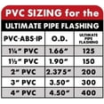 thumbnail image 3 of Lifetime 3" Ultimate Pipe Flashing for Metal Roofs (Kynar Bronze), 3 of 4