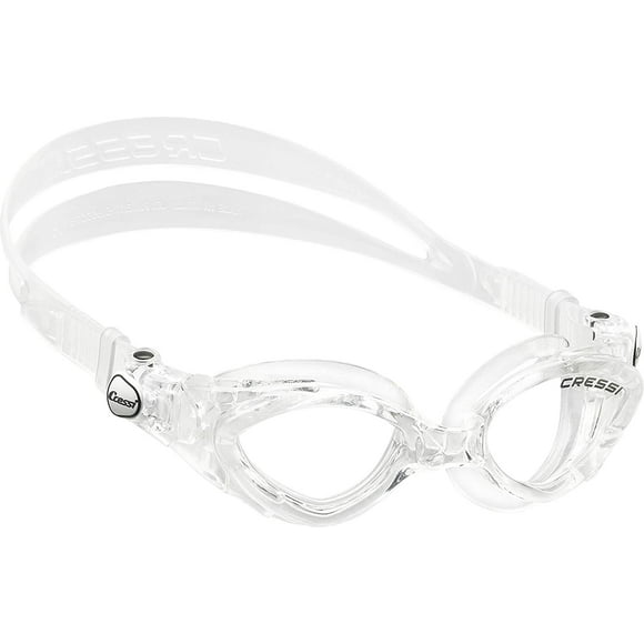 Cressi Young Swim Goggles for Kids Aged 7 to 15 made in Soft Silicone - King Crab: made in Italy