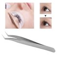 thumbnail image 3 of Pince à Cils en Acier Inoxydable Accessoire d'Extension de Cils Argent, 3 of 8