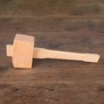 thumbnail image 5 of 100/130mm Clear Texture Beech Wooden Hammer Diy Household Mallet Hand Tools Jikaix, 5 of 5