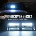 thumbnail image 2 of Xprite Undercover Series LED Strobe Lights For Dash / Windshield With Suction Cups - Amber, 2 of 7