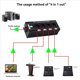 thumbnail image 5 of 2X Divisor de Audio Balanceado XLR 1x4, 1 Entrada, 4 Salidas, 3 Pines, XLR, Caja Divisora de Señal de Audio. No Requiere Fuente de Alimentación., 5 of 5