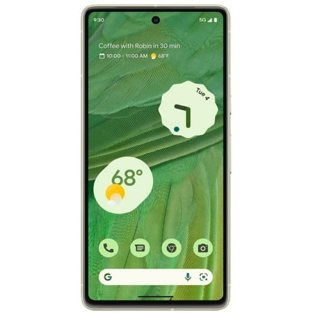 OB Google Pixel 7 5G 128GB GVU6C Factory Unlocked 6.3 in 8GB RAM Phone Lemon Grass