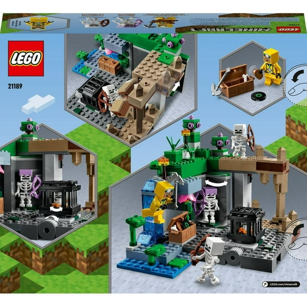 Set LEGO Minecraft La Mazmorra del Esqueleto 21189 Bodega