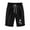 Black, variant on Shorts for Women Fashion Women Short Printed Tight High Waist Pocket Elasticity Sports Half Shorts Pants,S-XXL