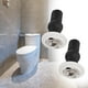thumbnail image 1 of Asiento de inodoro Universal Cola Agujero Fijación Repuestos Bisagras de tornillo, 1 of 8