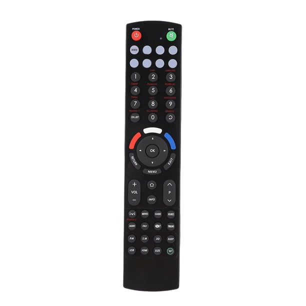 Control remoto Reemplace el control remoto negro de Smart TV Durable para todas las marcas Smart LCD TV