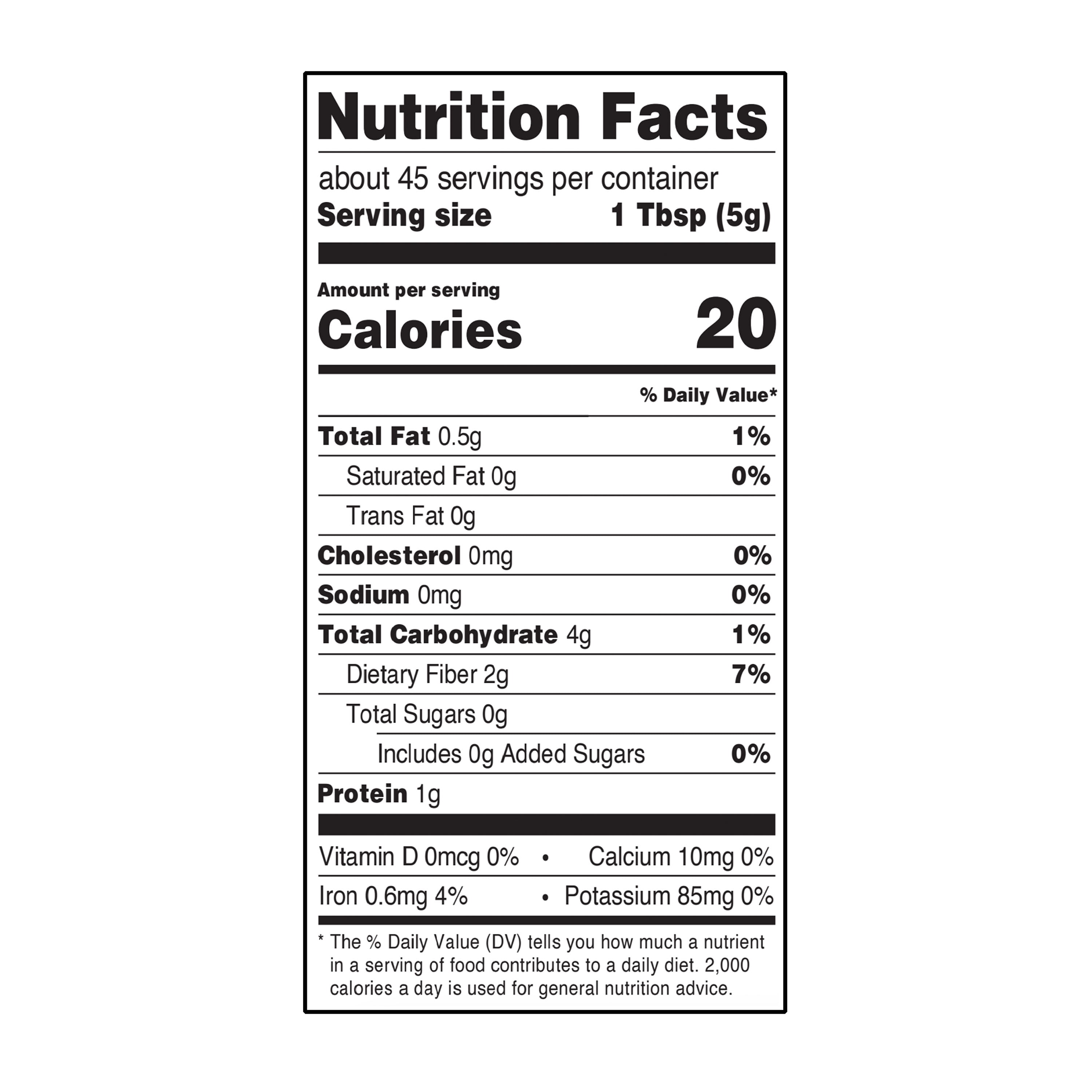 Great Value Organic Fair Trade Unsweetened Baking Cocoa, 8 oz (227g) – 100% Cocoa, Allergen-Free
