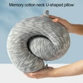 Xeyise Ushaped Pillow Neck Support Cushion Ergonomic Design Washable