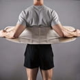thumbnail image 6 of MMJ Back Brace Waist Support Belt with Dual Straps Breathable Mesh for Sports Gym Fitness, 6 of 6