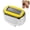 Yellow, variant on Nicor Manual Head Shaver for Bald Head Care, Portable Handheld Razor with Stainless Steel Blade, Safe Smooth Body Grooming Green