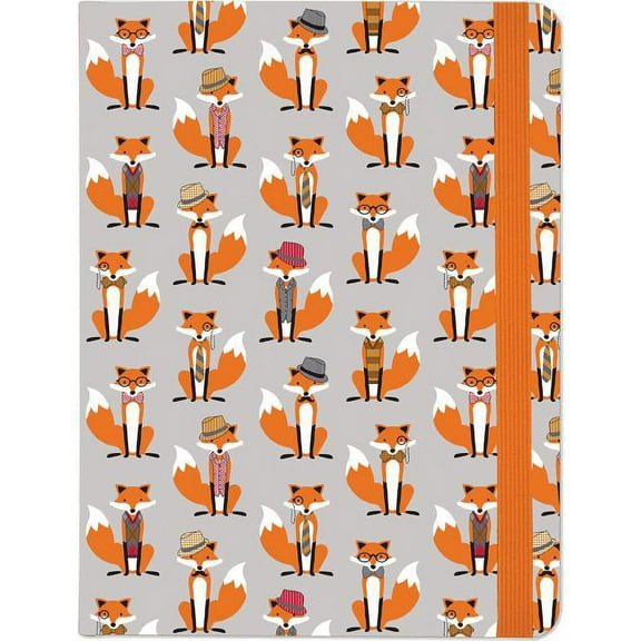 Jrnl Mid Dapper Foxes, (Hardcover)