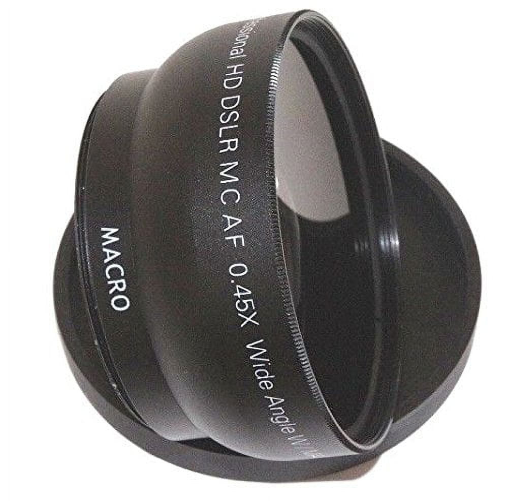 Obiettivo Fisheye Super HD Per Canon Powershot SX50, SX60, SX520, SX70 HS Con Adattatore
