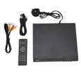 thumbnail image 2 of Reproductor De DVD 1080P Para Todas Las Regiones Para TV, Disco Multiformato Y USB, CD, MP3, 6,5 Mm, Compatible Con NTSC/PAL, Incluye Control Remoto, 2 of 7
