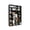 Black, variant on BOSHIRO 6 Tier Bookshelf, 71 in Tall Bookshelf with 16 Open Display Shelves, Large Bookcase for Office Living Room, White