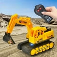 dfutuy Kids Toys 2025 Sale Twoway Remote Control Excavation Engineering Vehicle Boy Toy Set