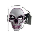 2024 Halloween Masks for Adults Halloween Terror Mask Black Mask
