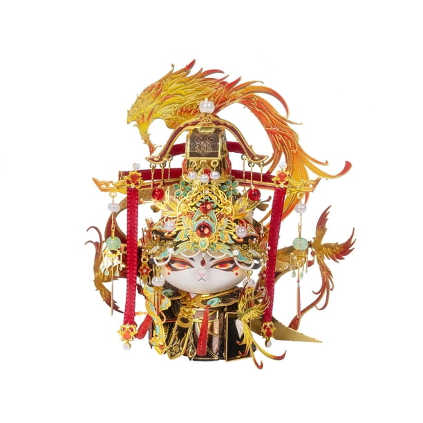 Rompecabezas 3D de metal MU Modelo de la gata de la Emperatriz Viuda Miyue