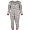 thumbnail image 2 of Christmas Matching Family Loungewear Hoodie Pattern Zipper Romper, 2 of 7