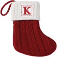 thumbnail image 6 of Hvmvliv 26 Alphabet Christmas Stockings Letter Xmas Stocking Embroidery Soft Knitted Stocking Christmas Ornament for Holiday K, 6 of 6
